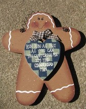 WD296 - Gingerbread Man  - £3.14 GBP
