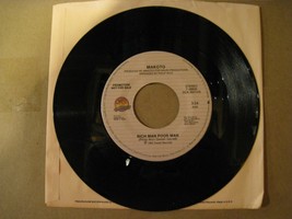 Makoto 45 Record Rich Man Poor man Promo Not a T Shirt CD or LP - $247.38 MXN