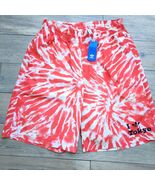 NEW Adidas I heart love Tokyo swim trunks shorts red tie dye men&#39;s Mediu... - $691.51 MXN
