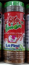 LA FINA CHILE Y LIMON POLVO / CHILI AND LIME POWDER- 125 c/u - FREE SHIP... - $10.69