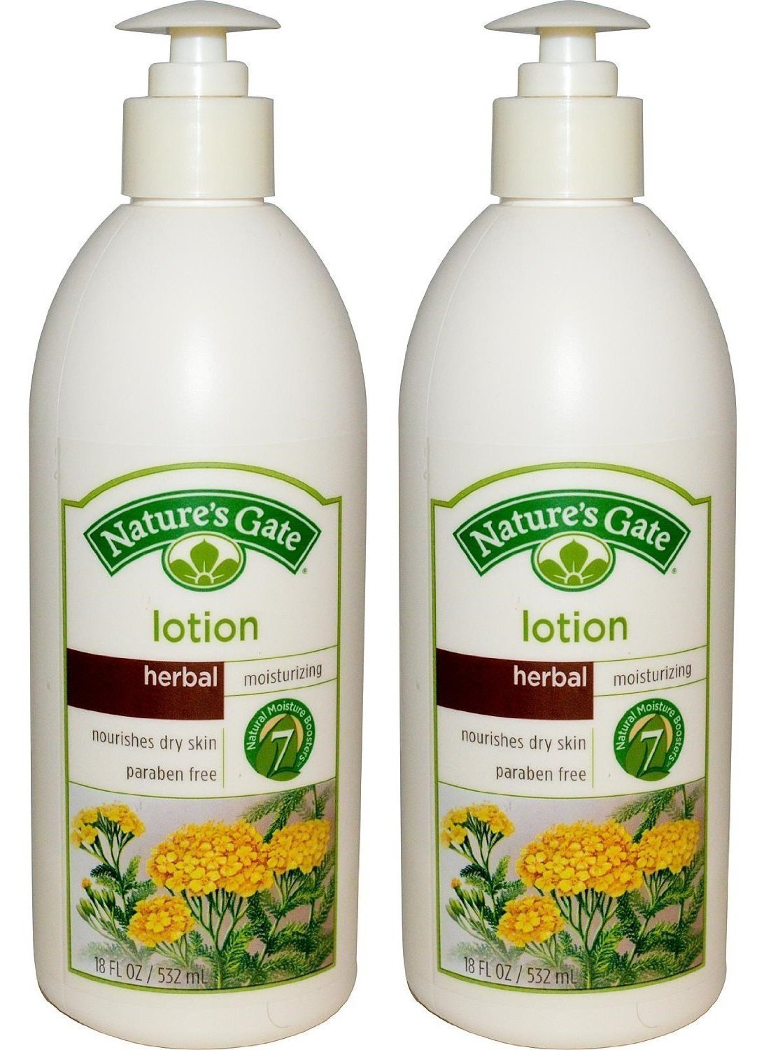 Primary image for Nature's Gate Moisturizing Body Lotion - Herbal - 18 oz - 2 pk