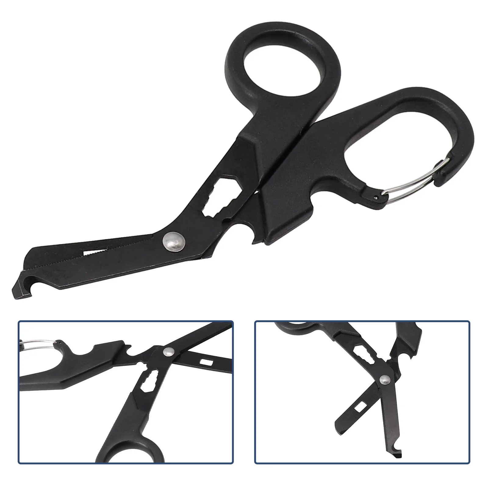 Multifunctional  Rescue Scissors  Aid Scissors Trauma Shears Survival Tool - £9.35 GBP
