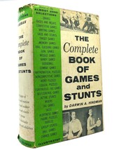 Darwin A. Hindman The Complete Book Of Games And Stunts 9th Printing - $62.44