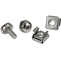 StarTech.com M6 Screws and Cage Nuts - 50 Pack - M6 Mounting Screws and Cage Nut - £33.59 GBP+