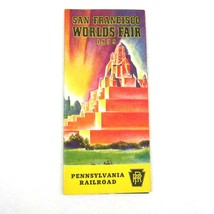 Vintage 1939 San Francisco Worlds Fair Souvenir Brochure Pennsylvania Ra... - £19.54 GBP