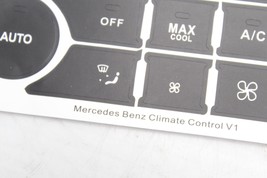 08-14 MERCEDES-BENZ W204 C300 BUTTON SWITCH STICKER SET E5372 image 11