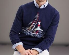 Men’s Nautical Sweater 2XL - $55.00