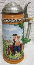 1981 Norman Rockwell &quot;Looking Out To Sea&quot; porcelain Collector&#39;s Stein - $250.00