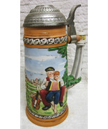 1981 Norman Rockwell "Looking Out To Sea" porcelain Collector's Stein - $250.00