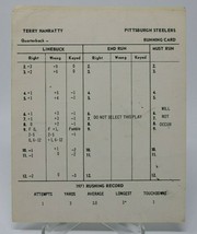 Strat-O-Matic 1971 Football Pittsburgh Steelers 3 Player Cards Vintage - £7.88 GBP