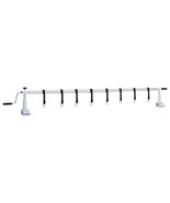 vidaXL Pool Cover Roller White and Black Plastic and Aluminum - €201,27 EUR
