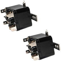 2-Pack Enclosed Fan Relay for Heating /Cooling Applications &amp; General Switching - £44.37 GBP
