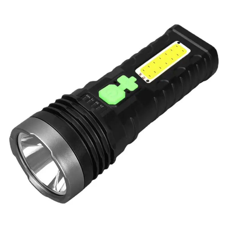 Solar Flashlights Compact Rechargeable Multi-Function LED Flashlight Fast - £10.79 GBP+