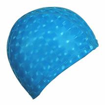 PANDA SUPERSTORE 2 Pack Solid Color Swim Caps for Adult Men Women Waterproof Swi