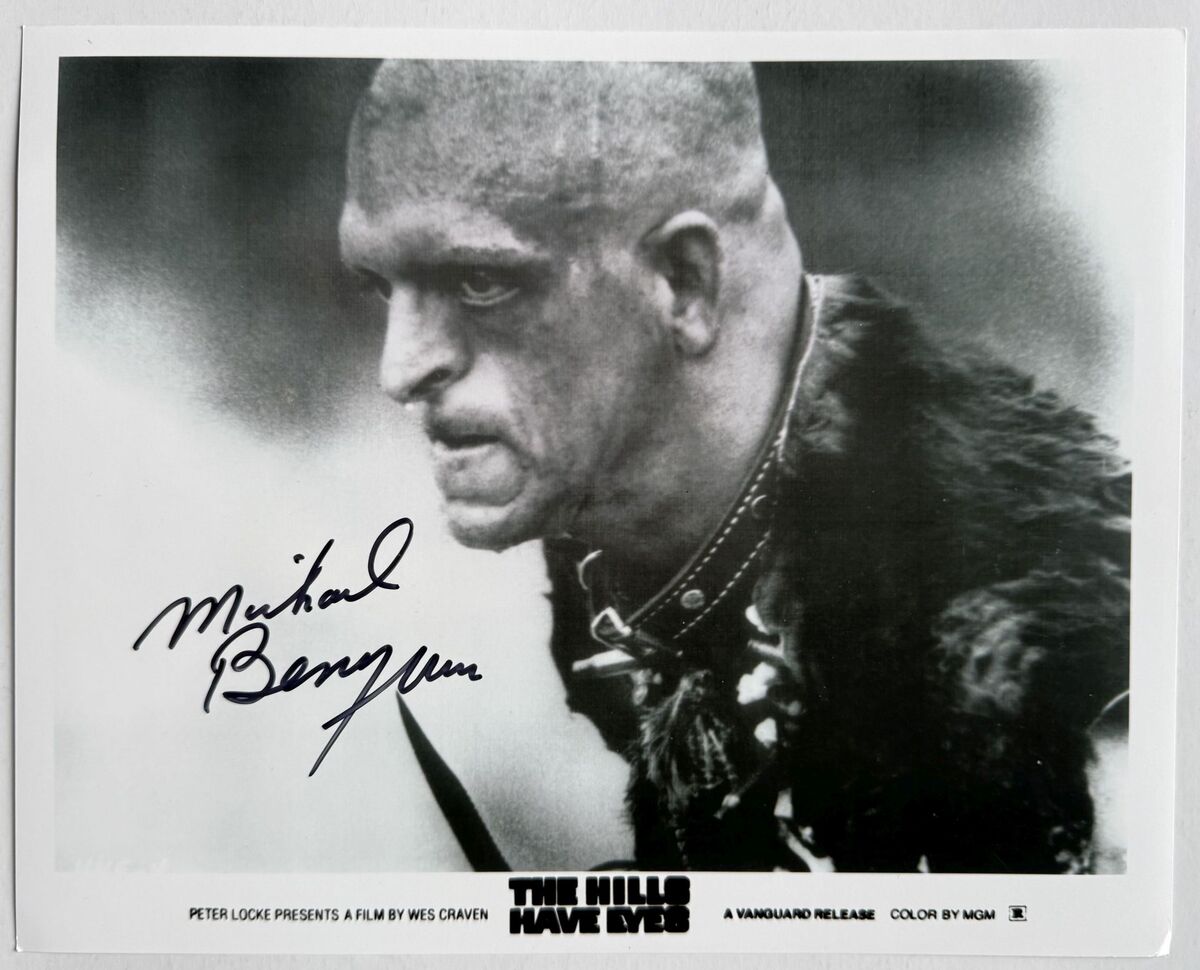 Michael Berryman Autographed &quot;The Hills Have Eyes&quot; Glossy 8x10 Photo - $29.00