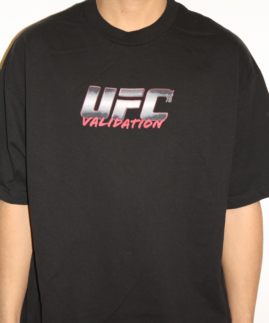 UFC VALIDATION '78 BISPING vs EVANS T-shirt XL - $19.95