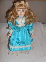 Marie Osmond "Patricia"  Fine porcelain Doll C7596 Dear To my Heart w/ Stand  - $14.99