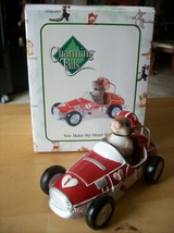 Fitz &amp; Floyd Charming Tails “You Make My Heart Race” Figurine - $25.00