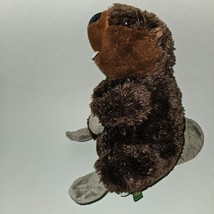 Wild Republic Brown Beaver Plush 11&quot; Stuffed Animal Toy Gray 2016 - £11.01 GBP