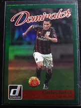 2016-17 Donruss Soccer #10 Carlos Bacca AC Milan Dominator Card - £0.78 GBP