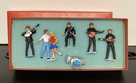 Vintage Beatles -made in England #BE12 -the Liverpool Cavern 1961 Figure Set - £96.46 GBP