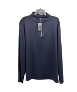 Murano Quarter Zip Pullover Shirt Mens XL NEW Dark Navy - £18.86 GBP