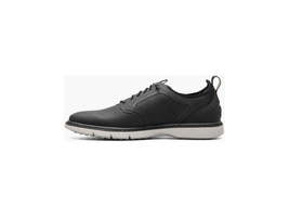 Stacy Adams Synchro Plain Toe Elastic Lace Up Sneaker Black Shoes 25518-001 image 4