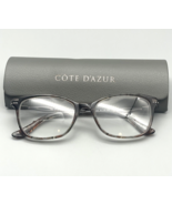 Cote d Azur Eyeglasses Frames CDA 295 C2 51-16-135 Full Rim Cocoa Smoke ... - £27.73 GBP