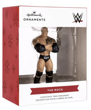 2022 Hallmark WWE Dwayne “The Rock” Johnson Christmas Ornament New Wrestling - £15.97 GBP