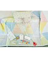 Buttonbag Baby Banner Bunting KIT COMPLETE Gift Storage Box Nursery Sew ... - £19.80 GBP