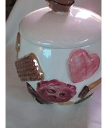 Cookies All Over Cookie Jar by Los Angeles Pottery Vintage 1955 - £159.87 GBP