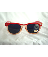NEW Vintage 80s Red To Clear US Optics 1004 Sunglasses Made in Taiwan NEW - $39.57