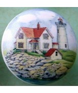 Ceramic knob Light House Lighthouse Cape Neddick ME - $6.18 CAD