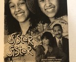 Sister Sister Print Ad Advertisement Tia Tamara Mowry Tim Reid Jackee Tpa14 - $5.93