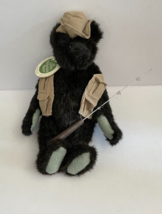 The Green Mountain Bears Equinox Fishing Fisherman Teddy Bear Mary Meyer Vtg - £27.45 GBP