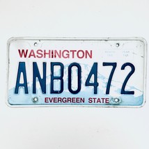  United States Washington Evergreen State Passenger License Plate ANB0472 - $16.82