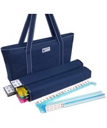 Open Box! Metro American Mahjong Set - White Tiles - Blue Canvas Bag - £66.86 GBP