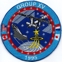 NASA Astronaut Group 15 Space Badge Iron On Embroidered Patch - £20.62 GBP