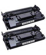 HP LASERJET M506DN M506N  CF287X  87X High Yield Toner Cartridge  2 PACK - £94.42 GBP