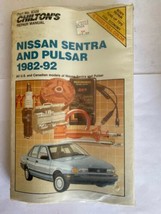 Nissan Sentra and Pulsar 1982-92 Chilton&#39;s Repair And Tune-Up Guide - £11.06 GBP