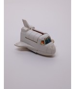 Vintage 1980s Tomy Space Shuttle Wind Up Moving Toy With Pop-out Astronaut - $138.57 MXN