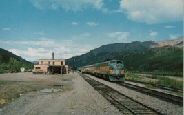 Alaska Railroad At Mt McKinley Park Station Date Unknown Postcard - $4.79