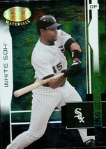 2003 Leaf Certified Materials Carlos Lee 41 White Sox - £0.78 GBP