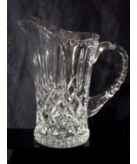 GORHAM 32oz Crystal KING EDWARD Pitcher - Possibly Repaired - READ DESCR... - $23.21 CAD