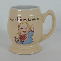 Hires Root Beer Reproduction Mug Pottery Ugly Boy Mascot Adversiting Vin... - £11.35 GBP