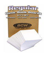 1 case of 1000 (Bulk) BCW 6 7/8&quot; x 10 1/2&quot; Regular Comic White Backing B... - $203.01 CAD