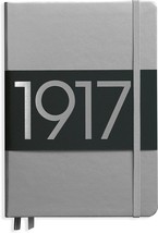 NEW SEALED Leuchtturm1917 Notebook Hardcover Small Journal Silver Metallic - £11.82 GBP