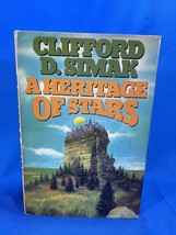 1977 A Heritage of Stars by Clifford D Simak Science Fiction Book Club edition - £9.25 GBP