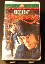 Scrooge Albert Finney VHS 1994 Fox Video #7126 Family Feature Clam Shell - £3.73 GBP