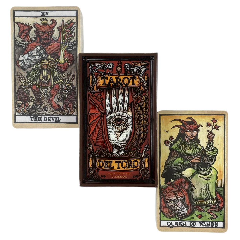 High Quality Del Toro Tarot Deck Cards Family Holiday Party Playing Cards Deck T - £80.93 GBP